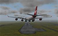 Crosswind landing