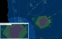 Radar view with picture-in-picture